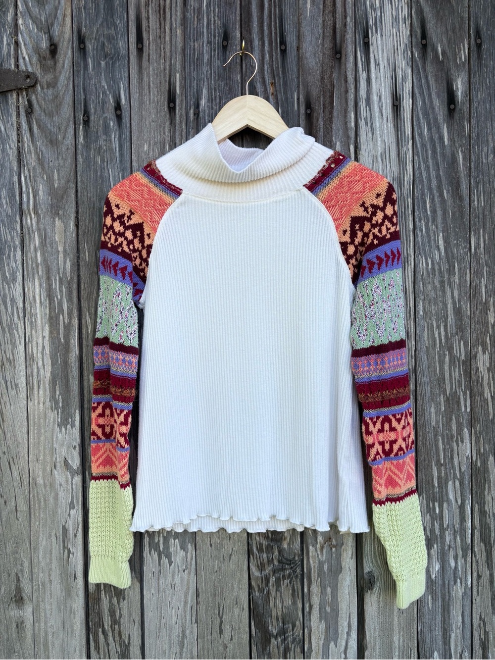 Free People Prism Fair Isle Sweater size small